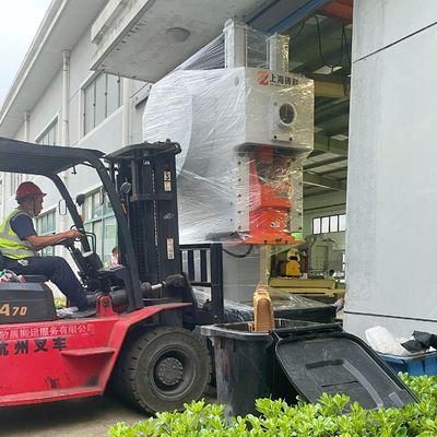 Semi Automatic Aluminium Foil Container Machine For India Small Size Containers