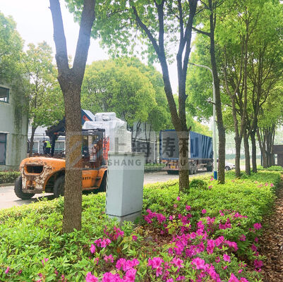 24kw ZL-T80 Foil Container Making Machine With Mitsubishi PLC Press Speed 65 Times Per Minute
