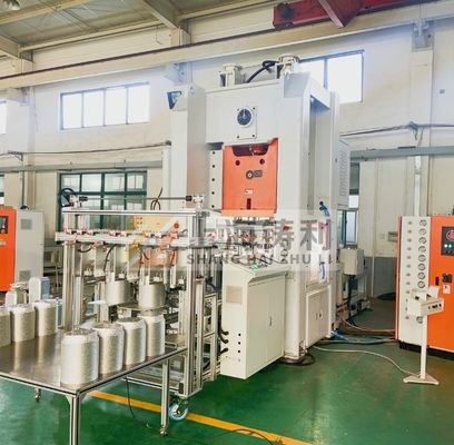 24KW Aluminium Food Container Making Machine 50HZ Food Box Plate Making Machine