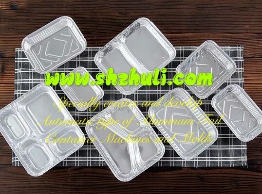 Mitsubishi PLC Controlled 180-260mm Slide Stroke Aluminum Foil Container Making Machine
