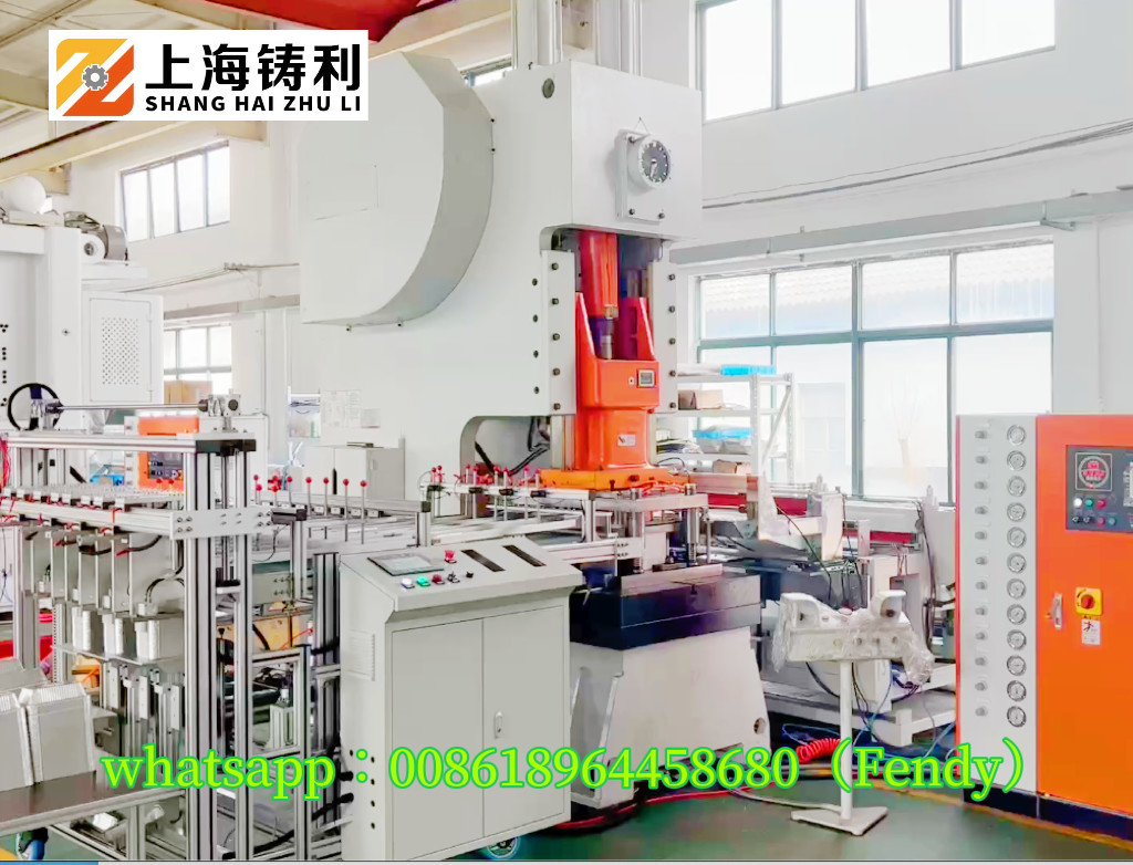 Aluminium Foil Food Container Making Machine ZL-T63 Automatic Aluminum food container machine