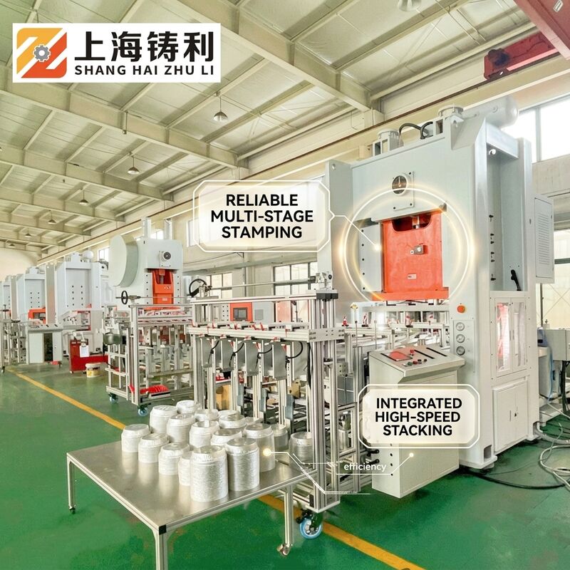 Aluminium Food Container Machine 40-68 Strokes Per Minute Automatic Hydraulic Press Line